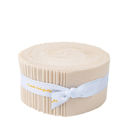 Confetti Cotton 2.5" Strip Roll in Ivory