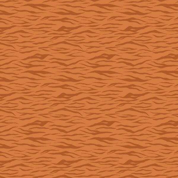 Tiger Stripes in Paradise Orange
