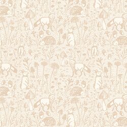 Woods of Whimsy in Oak on Cream