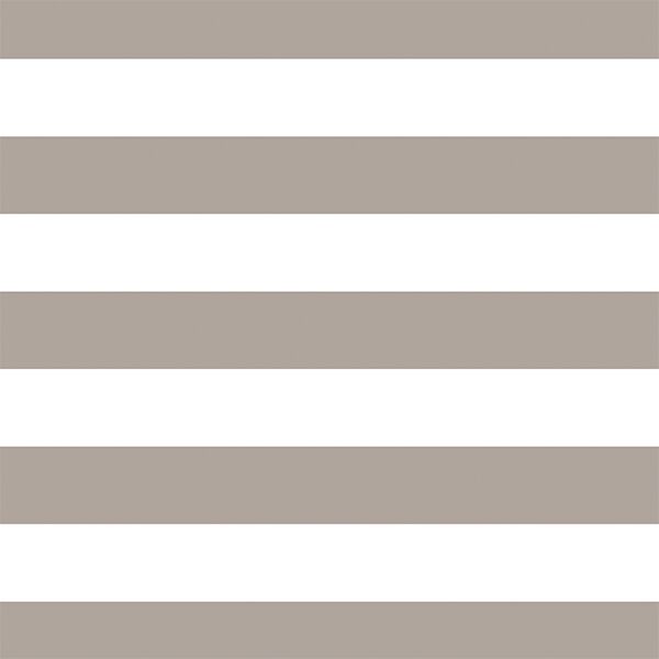 Horizontal Play Stripe in Taupe