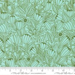 Tulip Lines in Aqua