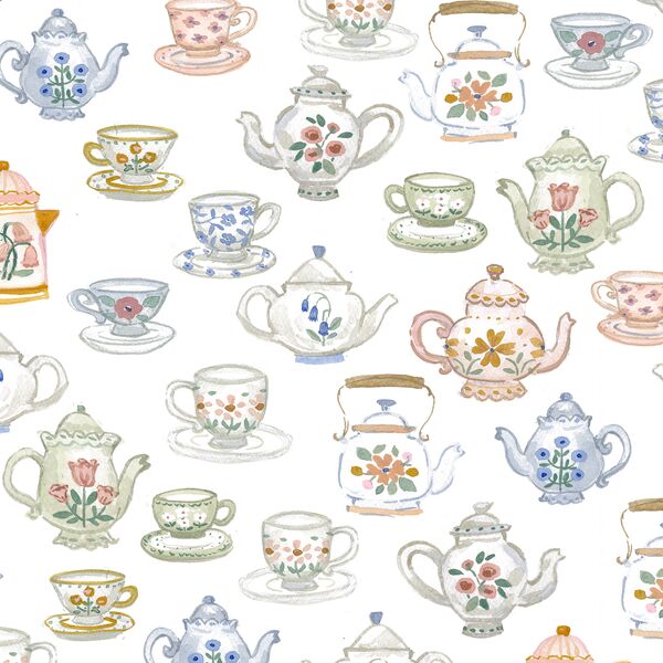 Tea Time in White