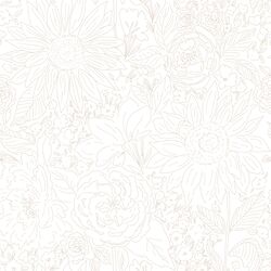 Paperie in Reindeer on White