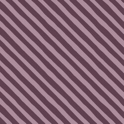 Rogue Stripe in Celestial and Raisin