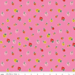 Strawberries in Pink