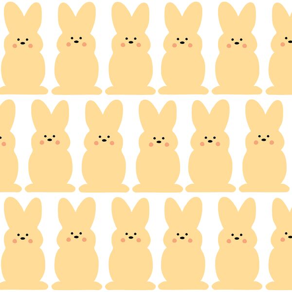 Large Bunnies in Daffodil
