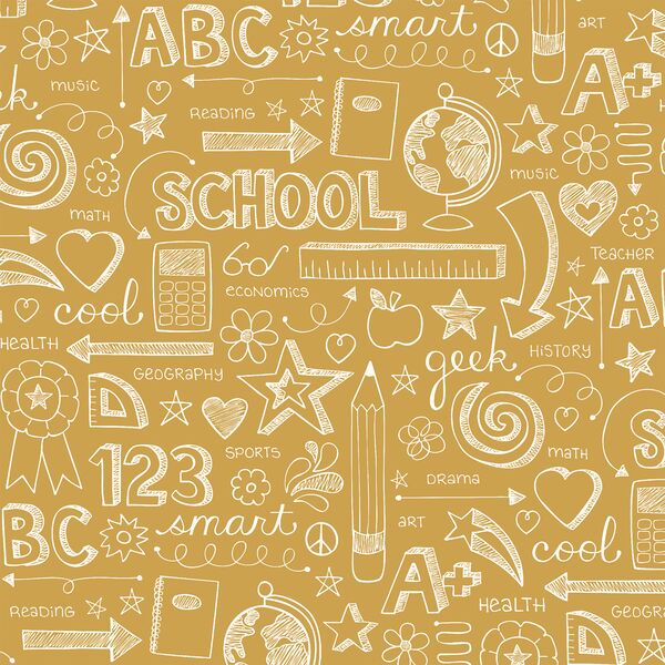 Doodles in Mustard