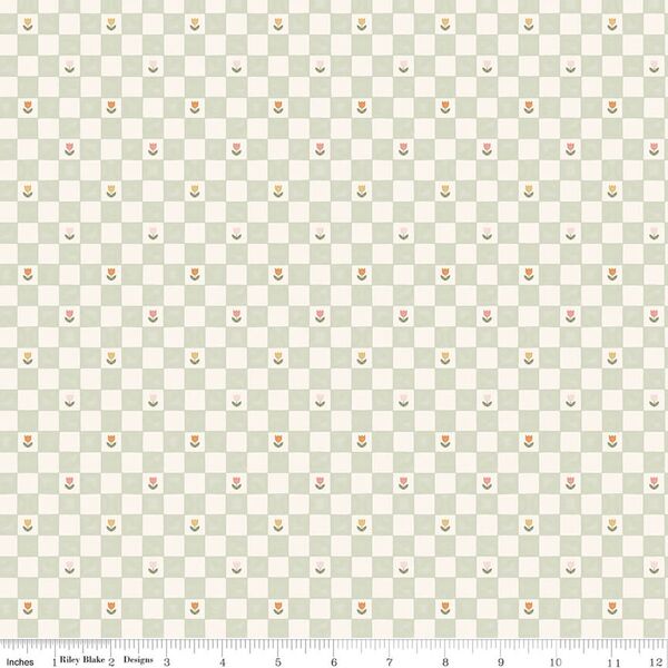 Checkerboard in Green
