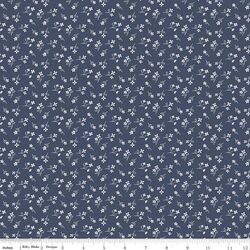 Flower Toss in Denim