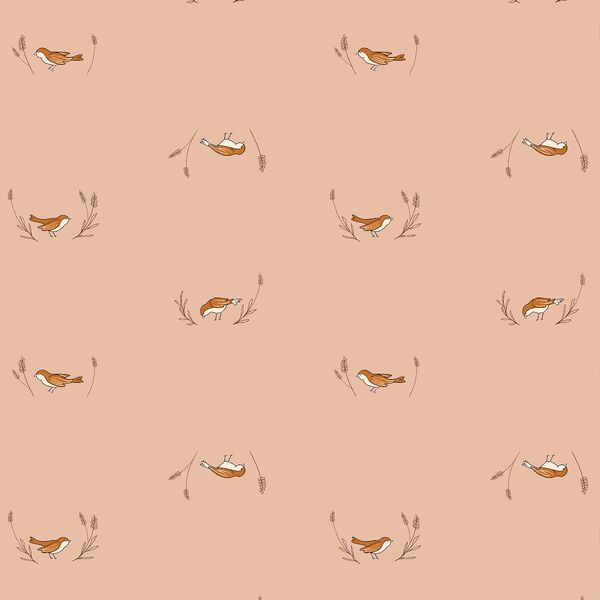 Happy Robin in Pink