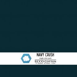 Ecco Cotton 10" Square Pack in Navy Crush
