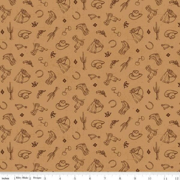 Icons in Tan