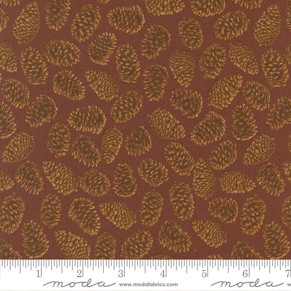 Pinecones in Russet
