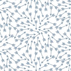 Arrows in Dusk on White