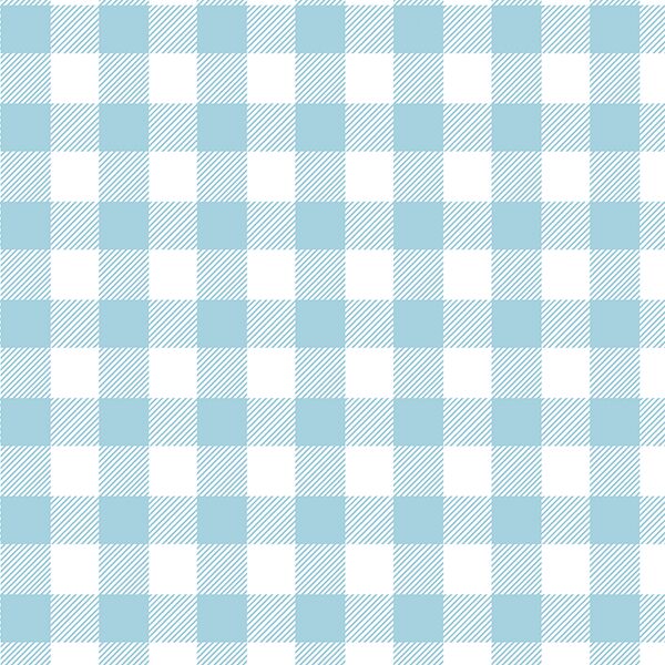 Medium Buffalo Plaid in Robins Egg