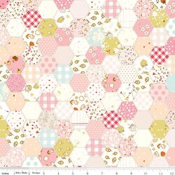Hexies in Pink