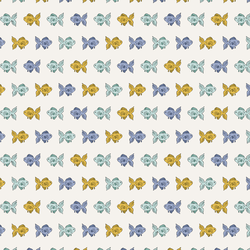 Little Goldfish Sketches in Sky