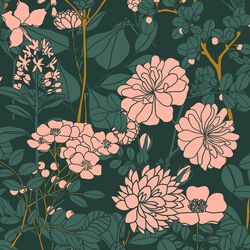 Large Blooming in Thicket