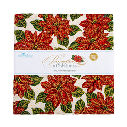 Poinsettias at Christmas 10" Square Pack