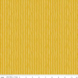 Wavy Stripe in Yellow