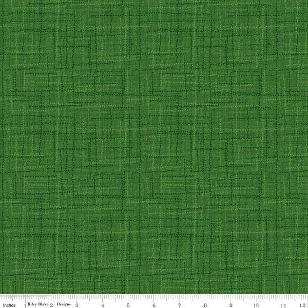 Grasscloth Cottons in Green