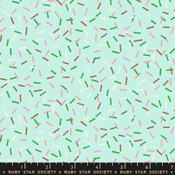 Rainbow Sprinkles in Mint