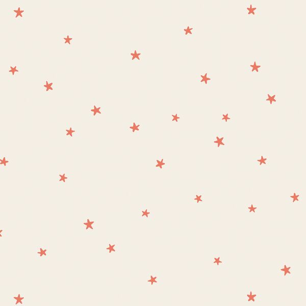 Festive Twinkle Stars in Bright Berry Red