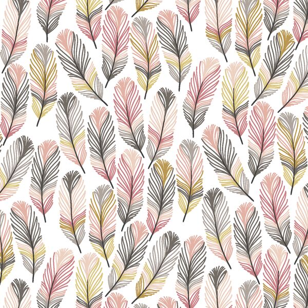 Feathers in Redwood Berry
