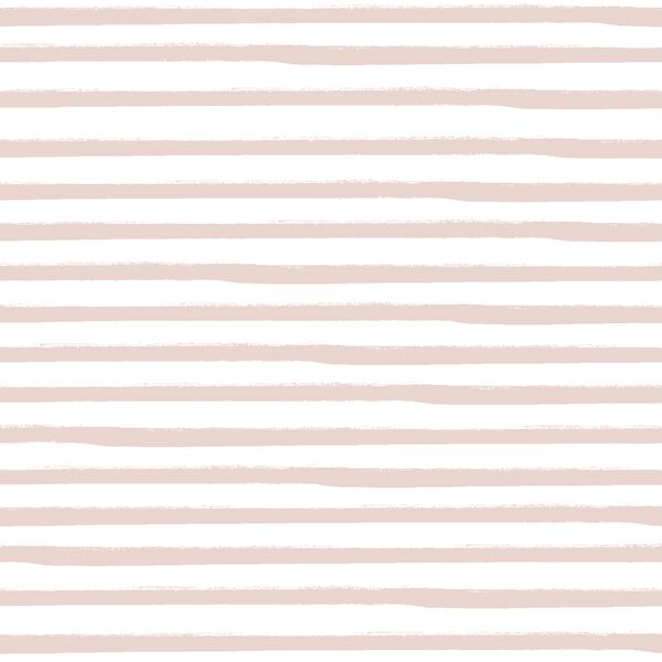 Painted Stripe in Soft Rose
