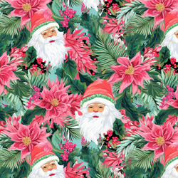 St. Nick in Poinsettia