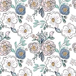 Blossoming in Periwinkle Rose