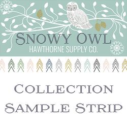 Snowy Owl Sample Strip