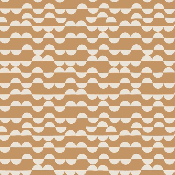 Pebbles in Cream on Tawny