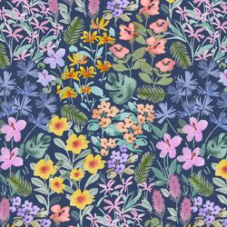 Aloha Tropical in Navy