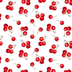 Cherries in White
