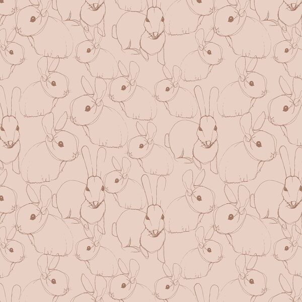 Bunny Sketches in Birch