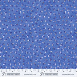 Ditsy in Cobalt