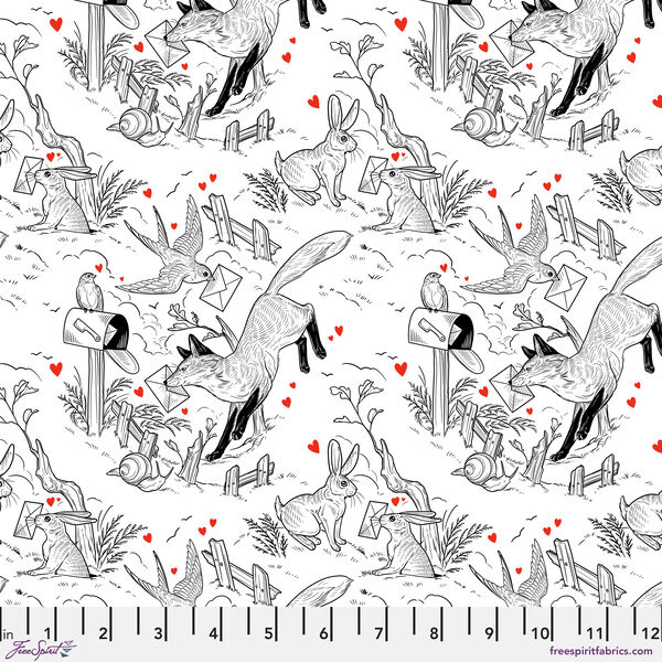 Toile in White