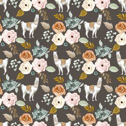 Garden Llama in Brown