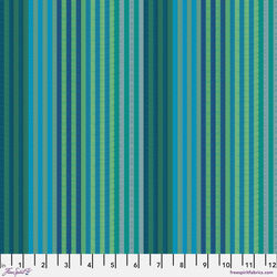 Caterpillar Stripe in Aqua