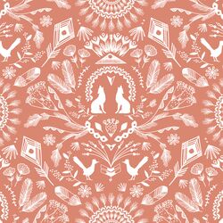 Desert Damask in Desert Rose