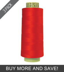 Wildfire (9160-0501) - Silk Finish Cotton 60wt - 3000 Yards (3 Pack)