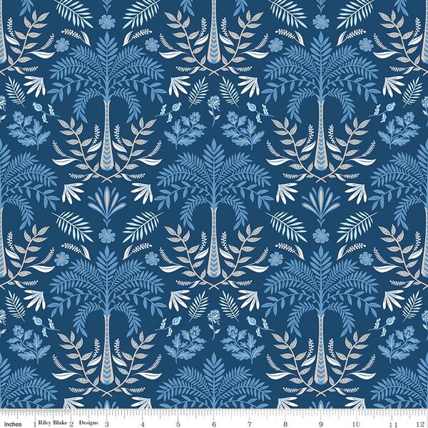 Palms in Navy