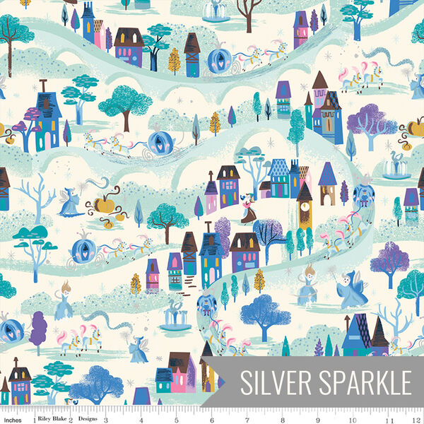 Moonlight in Vintage White Sparkle