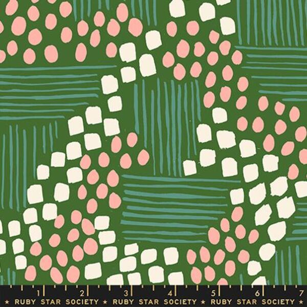 Aerial View in Dark Green