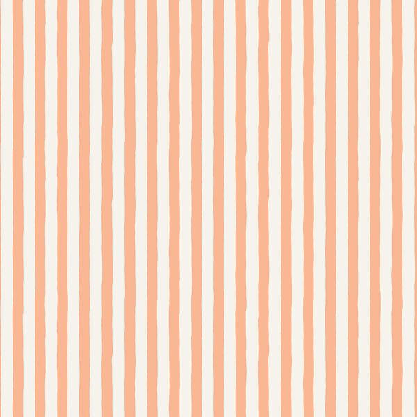 Large Striped Streamers in Warm Pink