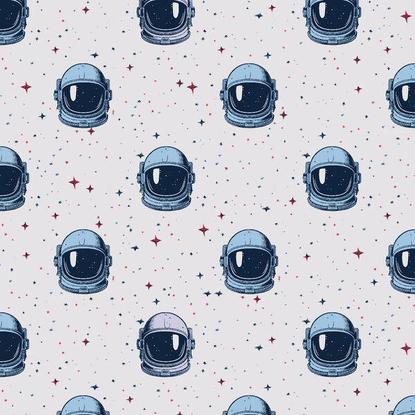 Reflections of Space in Ice Blue
