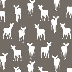 Fawn Silhouette in Stone