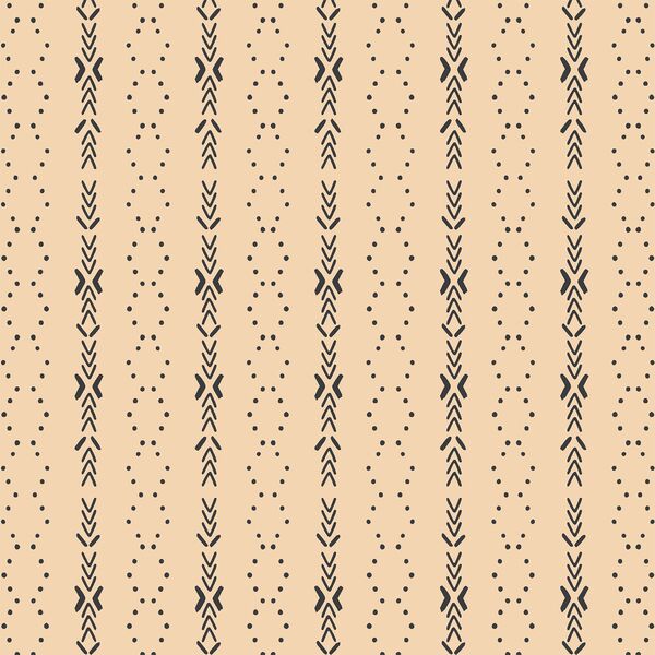 Zigzag Dot in Champagne