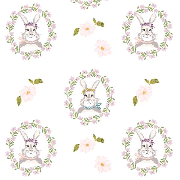 Bunnies in White